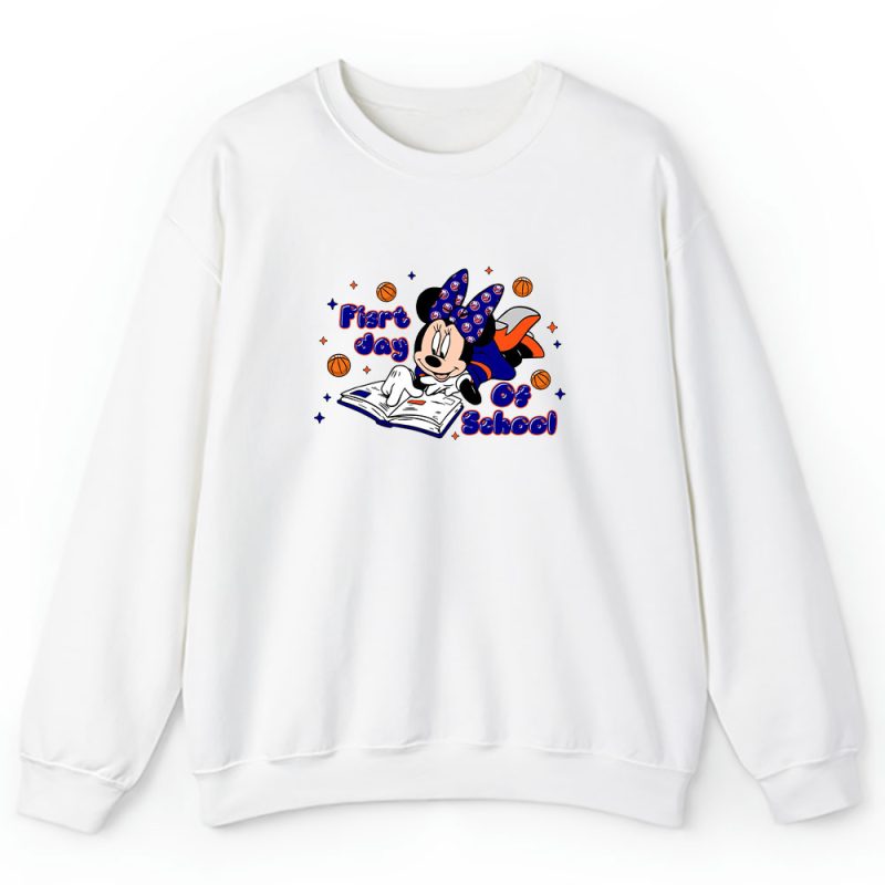 New York Islanders X Welcome Back To School Gift X Minnie Mouse Unisex Sweatshirt TAS11278