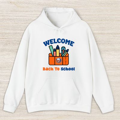 New York Islanders X Welcome Back To School X Custom Name Unisex Hoodie TAH10725