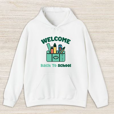 New York Jets X Welcome Back To School X Custom Name Unisex Hoodie TAH10671