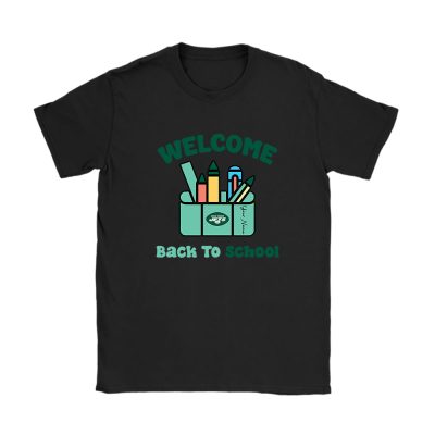 New York Jets X Welcome Back To School X Custom Name Unisex T-Shirt Cotton Tee TAT10671