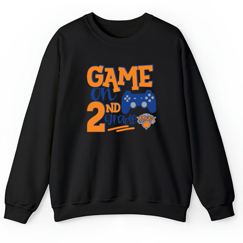 New York Knicks X Game On X Custom Number Grade Unisex Hoodie TAH10569