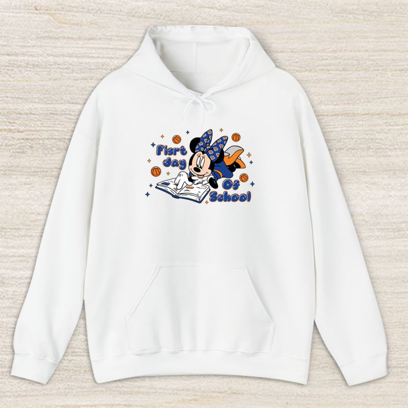 New York Knicks X Welcome Back To School Gift X Minnie Mouse Unisex Hoodie TAH9403