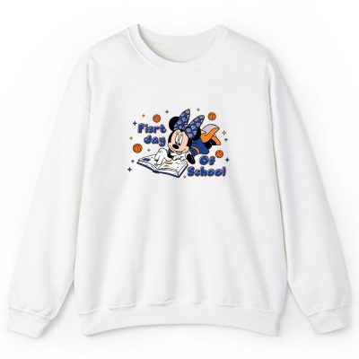 New York Knicks X Welcome Back To School Gift X Minnie Mouse Unisex Sweatshirt TAS9403