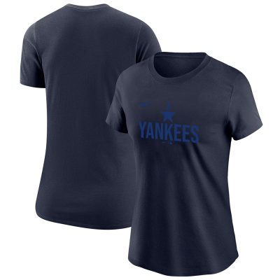 New York Yankees X City Connect X Hamilton Broadway X MLB Fan Lady T-Shirt Women Tee LTL9188