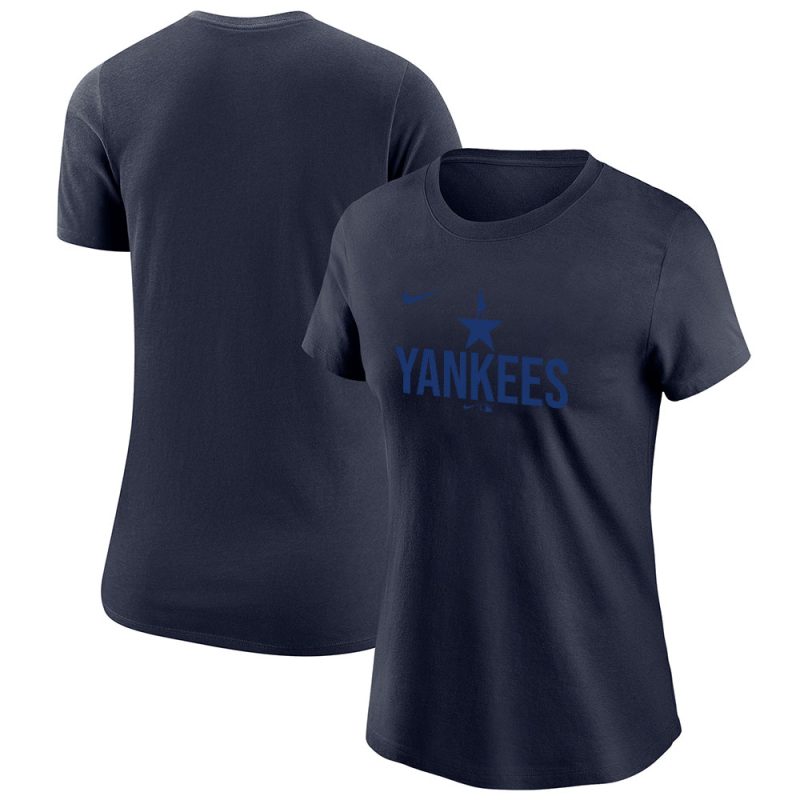 New York Yankees X City Connect X Hamilton Broadway X MLB Fan Lady T-Shirt Women Tee LTL9188