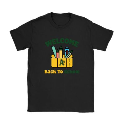 Oakland Athletics X Welcome Back To School X Custom Name Unisex T-Shirt Cotton Tee TAT10453