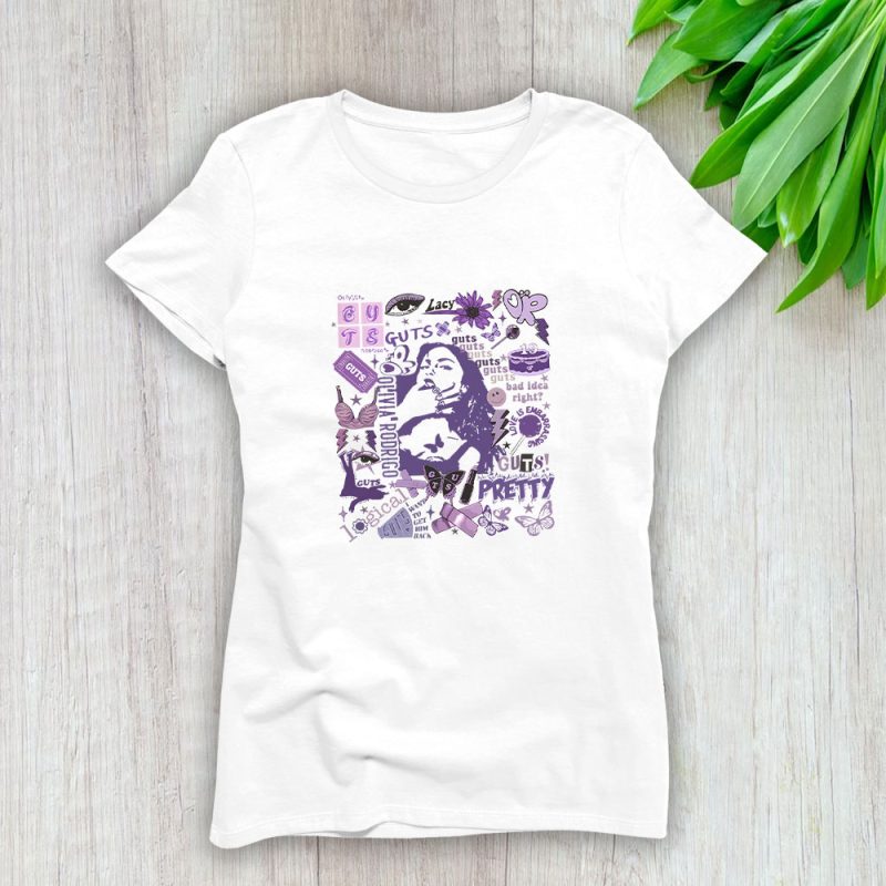 Olivia Rodrigo Guts World Tour Lady T-Shirt Women Tee LTL10799