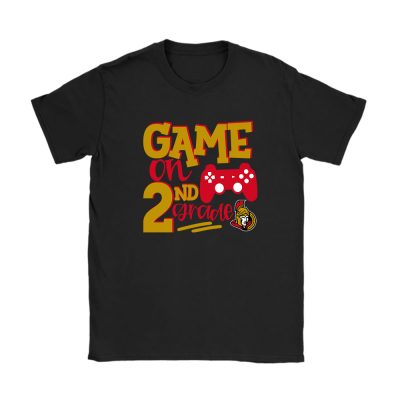 Ottawa Senators X Game On X Schools Back X Custom Number Unisex T-Shirt Cotton Tee TAT10728