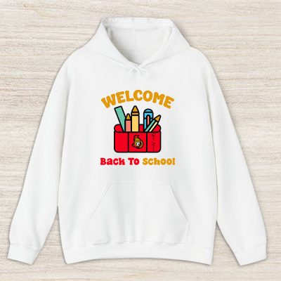 Ottawa Senators X Welcome Back To School X Custom Name Unisex Hoodie TAH10729