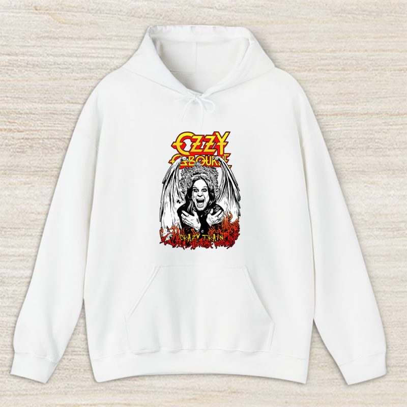 Ozzy Osbourne Crazy Train Ozzy Farmer Parody Rock Heavy Metal Unisex Hoodie TAH10845