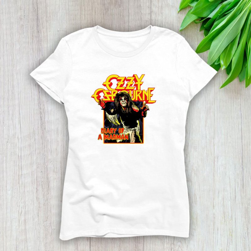 Ozzy Osbourne Diary Of A Madman Album Lady T-Shirt Women Tee LTL10844
