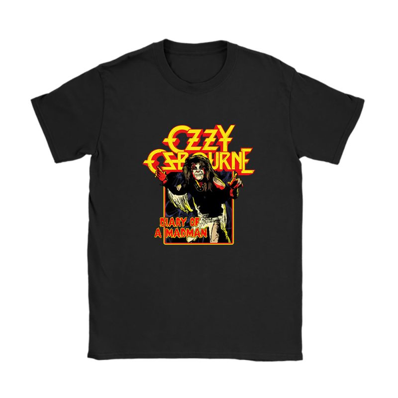 Ozzy Osbourne Diary Of A Madman Album Unisex T-Shirt Cotton Tee TAT10844