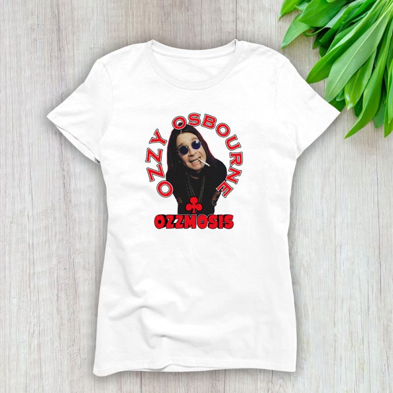 Ozzy Osbourne Ozzmosis Album Rock Heavy Metal Lady T-Shirt Women Tee LTL10847