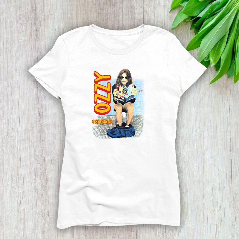 Ozzy Osbourne The Bat Ozzman Ozzymandias Heavy Metal Lady T-Shirt Women Tee LTL10843