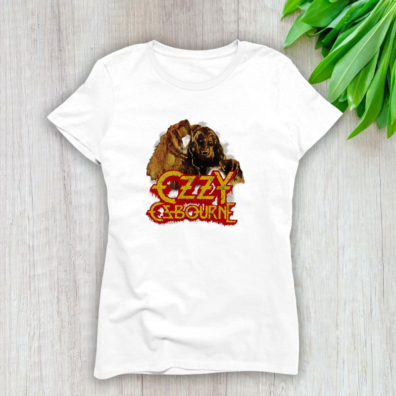Ozzy Osbourne Vintage Werewolf Rock Heavy Metal Lady T-Shirt Women Tee LTL10842