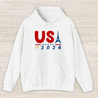 Paris 2024 Olympic X Team Usa Fan X Summer Game Unisex Hoodie TAH12607