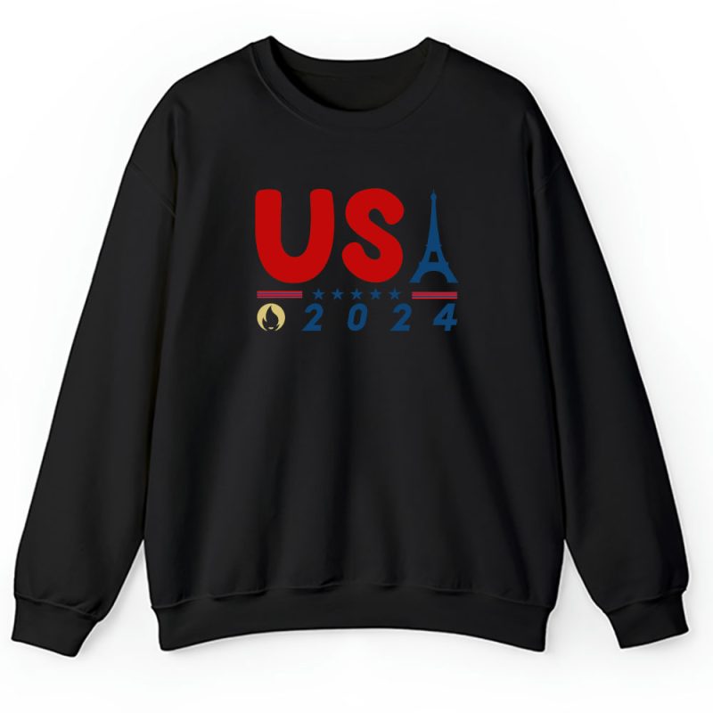 Paris 2024 Olympic X Team Usa Fan X Summer Game Unisex Sweatshirt TAS12607