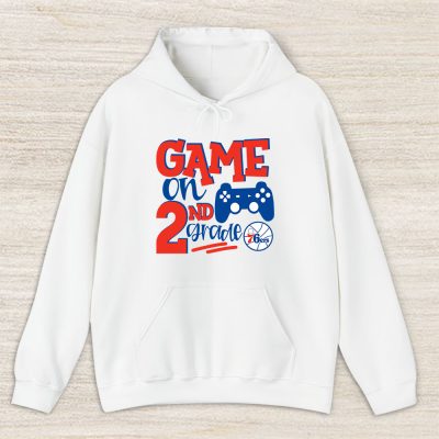 Philadelphia 76ers X Game On X Custom Number Grade Unisex Hoodie TAH10584