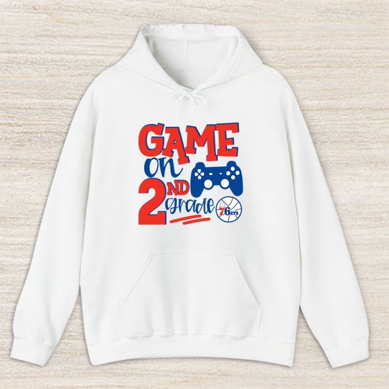 Philadelphia 76ers X Game On X Custom Number Grade Unisex Hoodie TAH10584