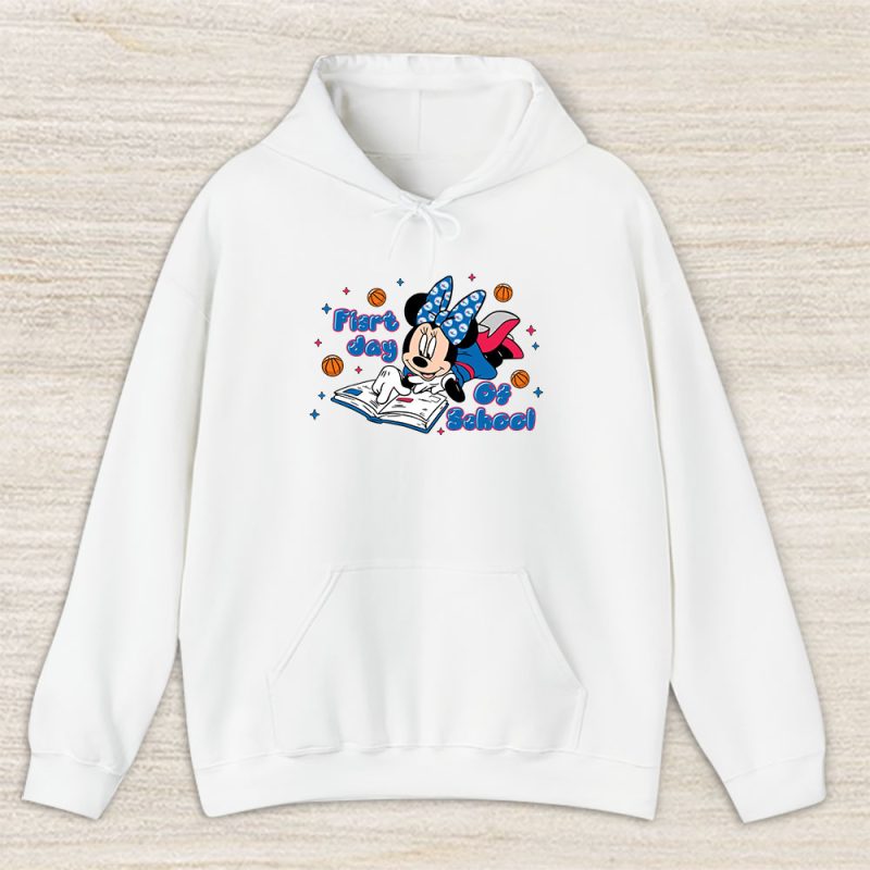 Philadelphia 76ers X Welcome Back To School Gift X Minnie Mouse Unisex Hoodie TAH9412