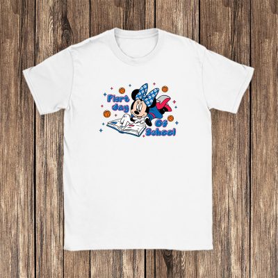 Philadelphia 76ers X Welcome Back To School Gift X Minnie Mouse Unisex T-Shirt Cotton Tee TAT9412