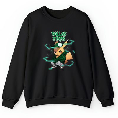 Pikachu X Dallas Stars Team X NHL X Hockey Fan Unisex Sweatshirt TAS8781