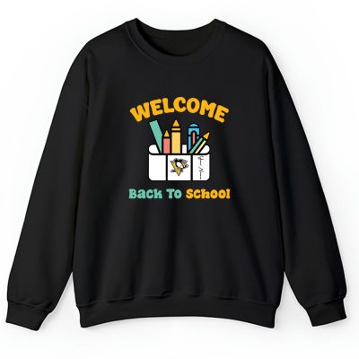 Pittsburgh Penguins X Welcome Back To School X Custom Name Unisex Hoodie TAH10733