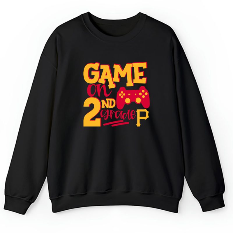 Pittsburgh Pirates X Game On X Schools Back X Custom Number Grade Unisex Hoodie TAH10456