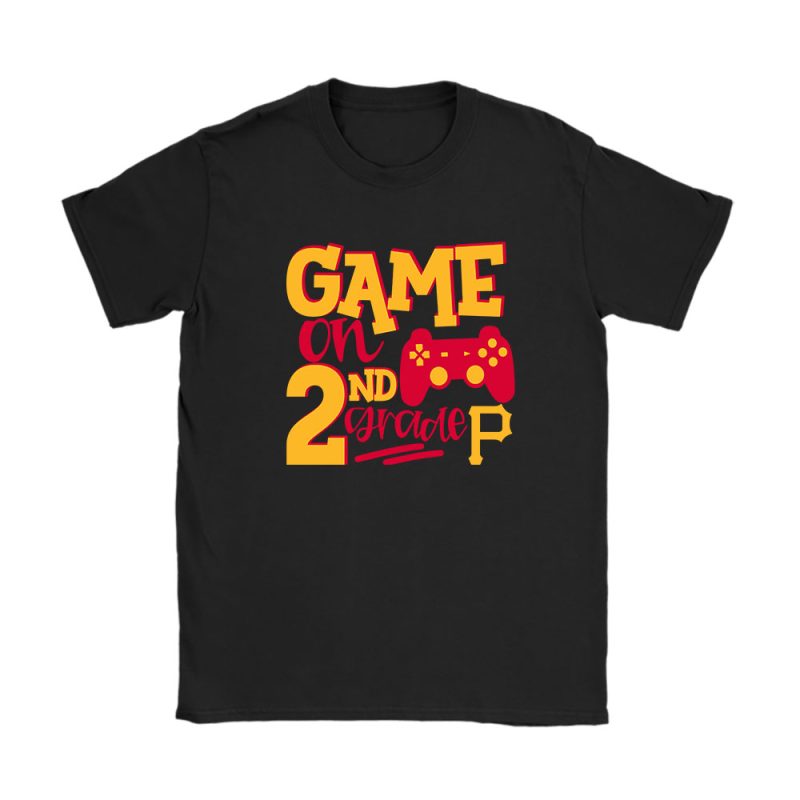 Pittsburgh Pirates X Game On X Schools Back X Custom Number Grade Unisex T-Shirt Cotton Tee TAT10456