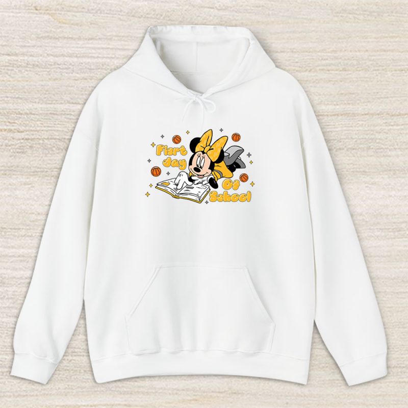 Pittsburgh Pirates X Welcome Back To School Gift X Minnie Mouse Unisex Hoodie TAH11098