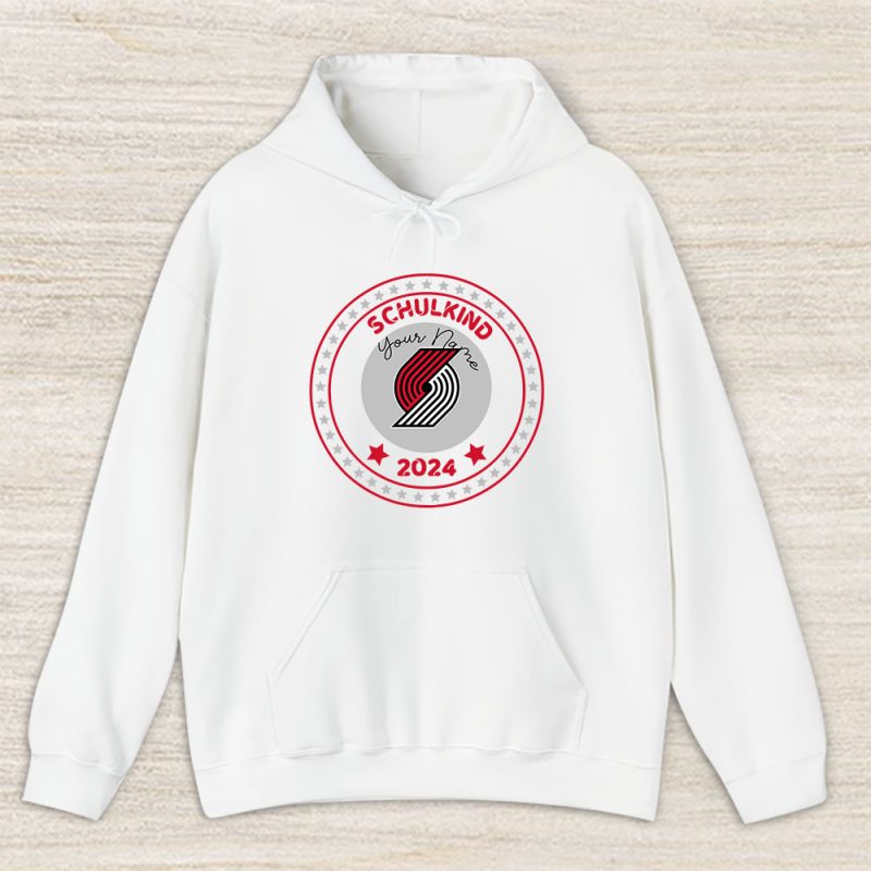 Portland Trail Blazers X Welcome Back To School Custom Name Unisex Hoodie TAH9417