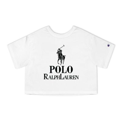 Ralph Lauren Polo Logo Luxury Champion Lady Crop-Top T-Shirt CTB2742