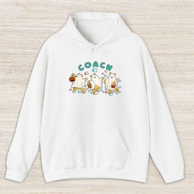 Retro Pooh Ghost Halloween Coach Unisex Hoodie TAH10115