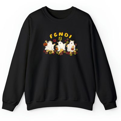 Retro Pooh Ghost Halloween Fendi Unisex Hoodie TAH10117