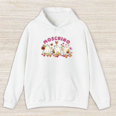 Retro Pooh Ghost Halloween Moschino Unisex Hoodie TAH10125