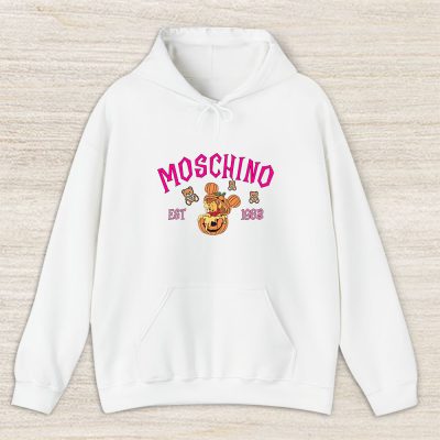 Retro Pooh Ghost Halloween Moschino Unisex Hoodie TAH10126