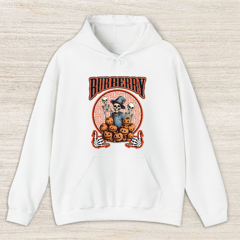 Retro Spooky Halloween Shirt Burberry Unisex Hoodie TAH10130