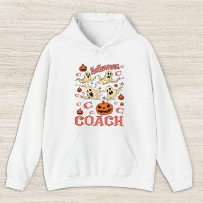 Retro Spooky Halloween Shirt Coach Unisex Hoodie TAH9297