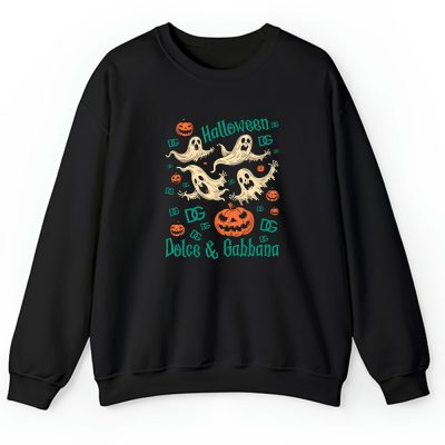 Retro Spooky Halloween Shirt Dolce & Gabbana Unisex Sweatshirt TAS9298