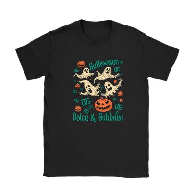 Retro Spooky Halloween Shirt Dolce & Gabbana Unisex T-Shirt Cotton Tee TAT9298