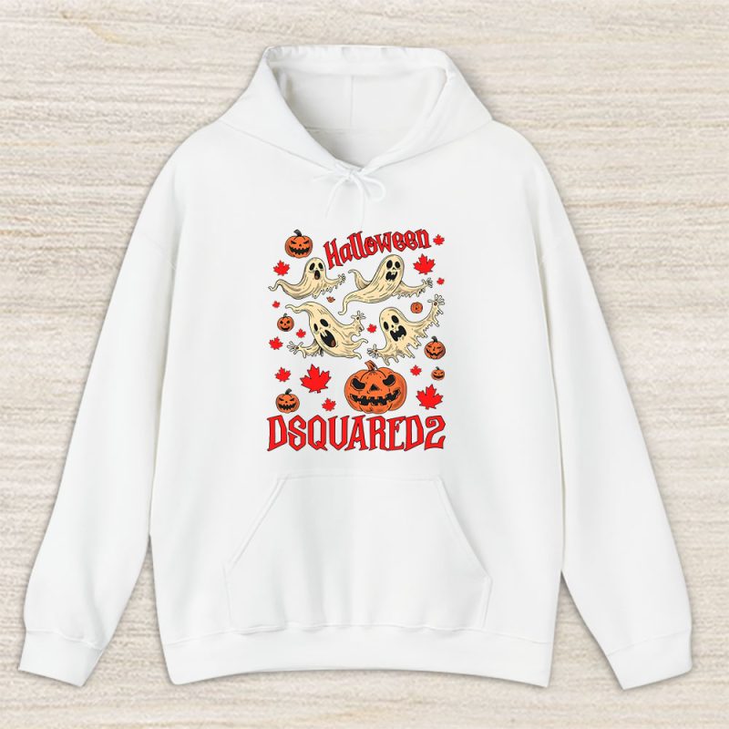 Retro Spooky Halloween Shirt Dsquared2 Unisex Hoodie TAH9299