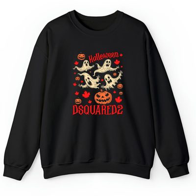 Retro Spooky Halloween Shirt Dsquared2 Unisex Sweatshirt TAS9299