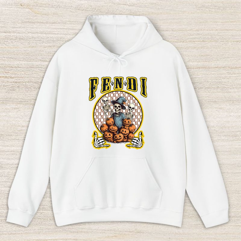 Retro Spooky Halloween Shirt Fendi Unisex Hoodie TAH10150