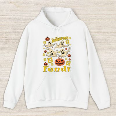 Retro Spooky Halloween Shirt Fendi Unisex Hoodie TAH9300