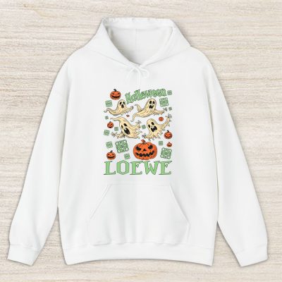 Retro Spooky Halloween Shirt Loewe Unisex Hoodie TAH9303