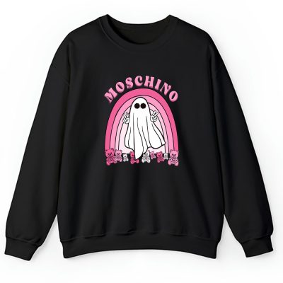 Retro Spooky Halloween Shirt Moschino Unisex Hoodie TAH10169