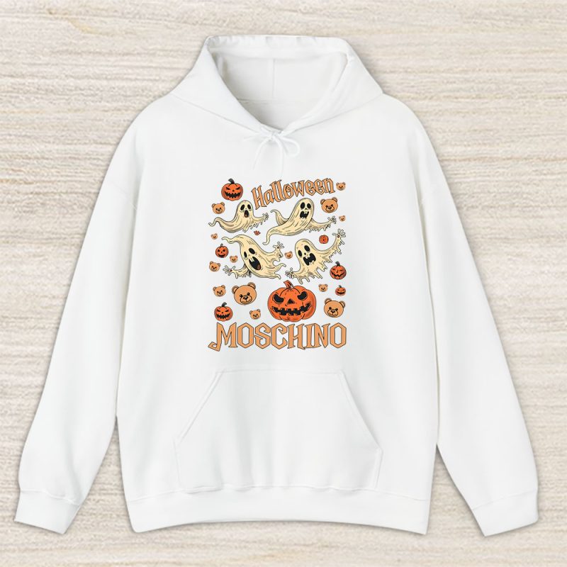 Retro Spooky Halloween Shirt Moschino Unisex Hoodie TAH9308