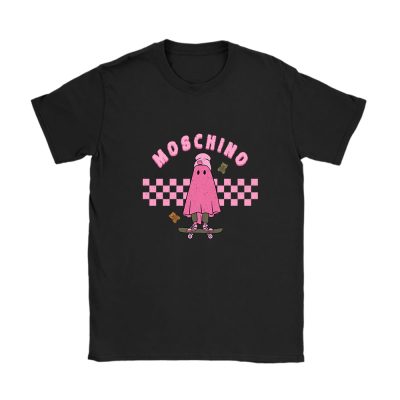 Retro Spooky Halloween Shirt Moschino Unisex T-Shirt Cotton Tee TAT10171