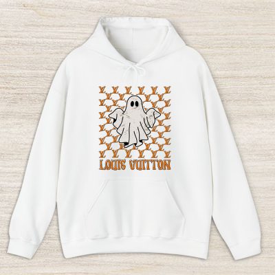 Retro Vintage Checkered Ghost Halloween Louis Vuitton Unisex Hoodie TAH11570