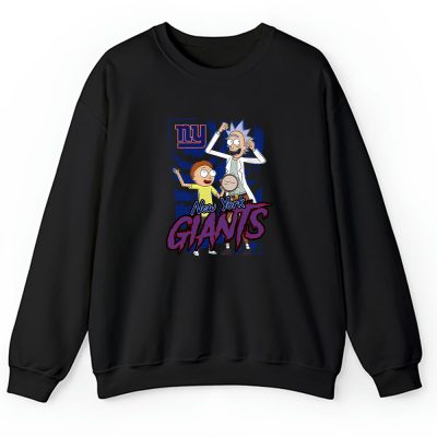 Rick And Morty X New York Giants Team NFL American Football Unisex Sweatshirt TAS8809